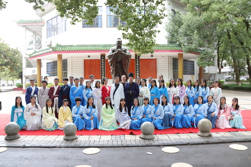 2018年拜师礼合影留念